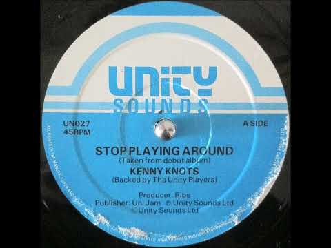 Kenny Knots - Stop Playing Around DUBMIX - 12" Unity Sounds 1987 - KILLER DIGIKAL