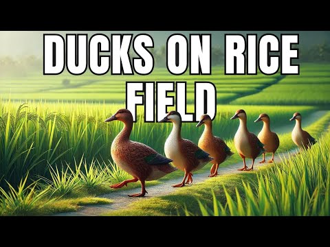 Raising Millions of Ducks on Rice Fields: A Sustainable Farming Guide