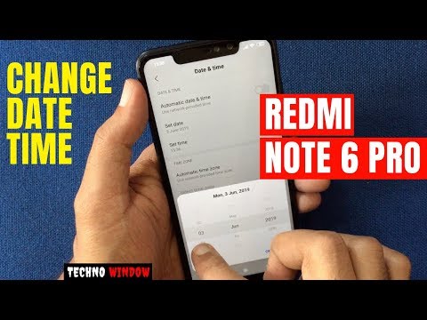 How to Change Date and Time in Redmi Note 6 Pro