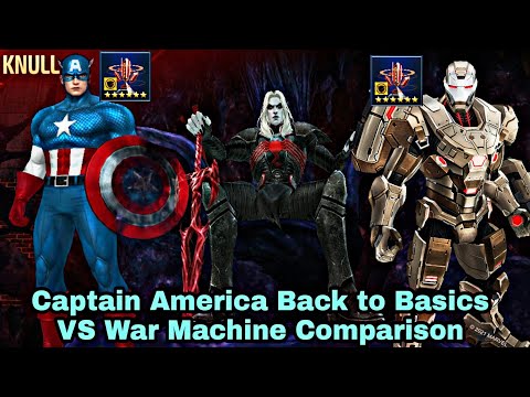 Captain America Back to Basics Uniform Review | Is he Better Than War Machine? - Marvel Future Fight