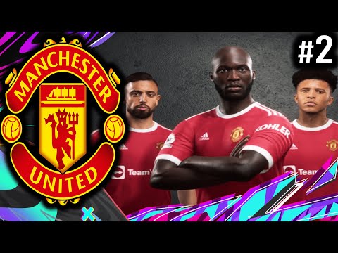 LUKAKU RETURNS TO REPLACE MARTIAL | FIFA 22 Modded Kits | Manchester United FIFA 21 Career Mode Ep2