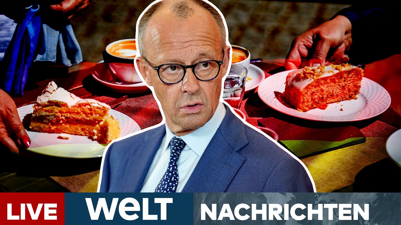 DEUTSCHLAND: „Kaffee und Kuchen“? Kanzler auf Kuschelkurs! Kooperation in der Koalition? | WELT LIVE
