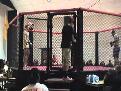 First Amateur Cage Fight
