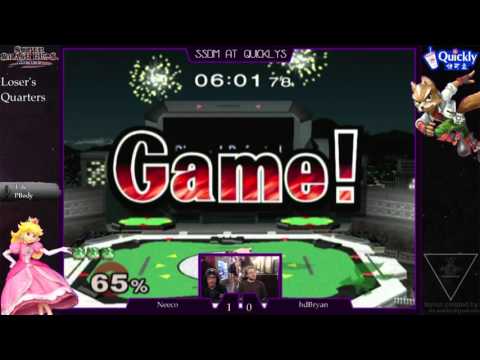 Neeco vs hdBryan - SSBM @ Quickly's
