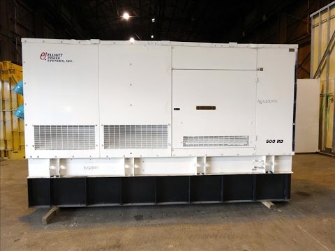 Used- Elliott / Volvo 500kW Diesel Generator Set - stock # 46568001