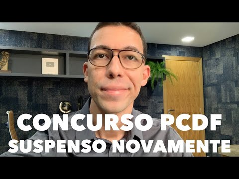 Concurso PCDF SUSPENSO novamente - O que muda na sua preparação?