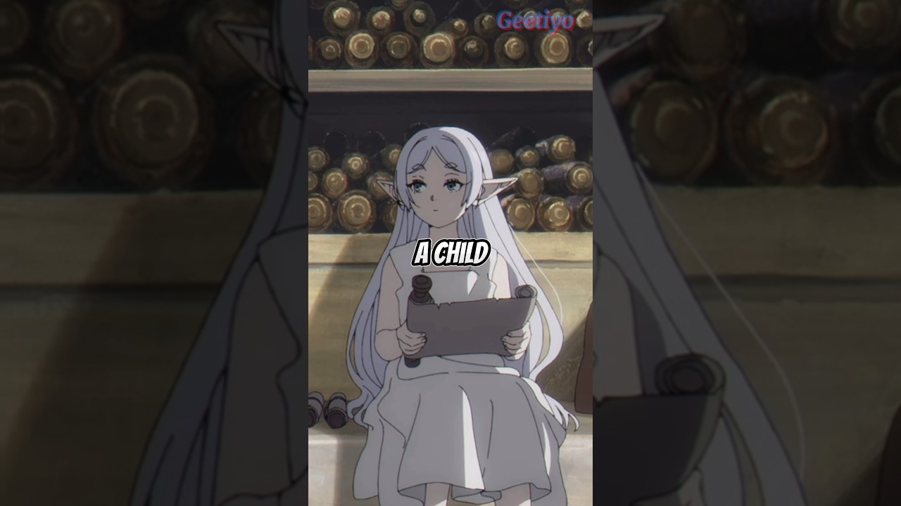 How Old Is Frieren In Human Years? #anime #frieren #geetiyo