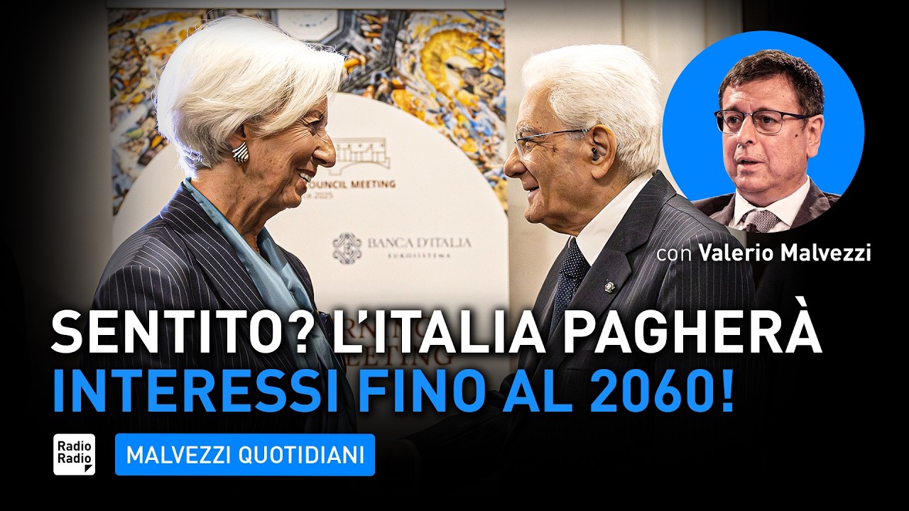La BCE cambia carte e svela il RAGGIRO PNRR: per l'Italia INTERESSI A STROZZO che scadranno nel 2058
