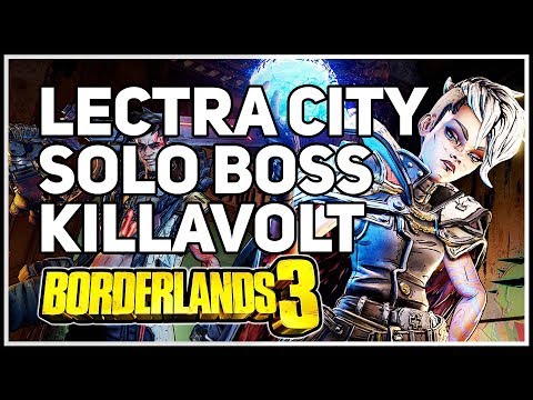 Borderlands 3 Solo Killavolt Boss Fight