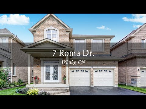 7 Roma Dr,  Whitby, ON