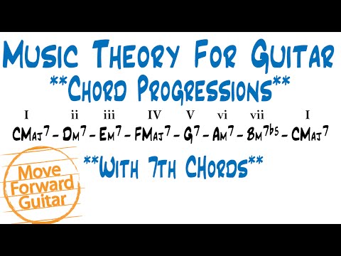 Music Theory For Guitar - Chord Progressions 7th Chords
