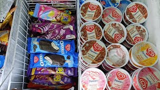 Drama of buying chocolate flavored Walls ice cream at Indomaret ⁉️ l like buying chocolate ice cr...