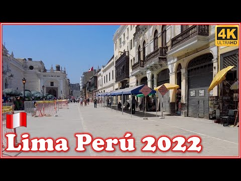 LIMA PERU 🇵🇪 | Así luce 🚶 Avance de obras peatonalización del Jr. Ancash – Lampa | Abril 2022