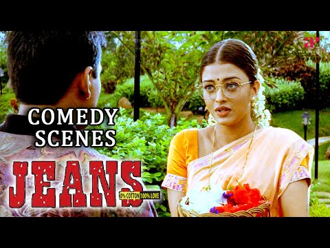 Jeans Comedy Scenes -3 | Prashanth | Aishwarya Rai | Nassar | Senthil