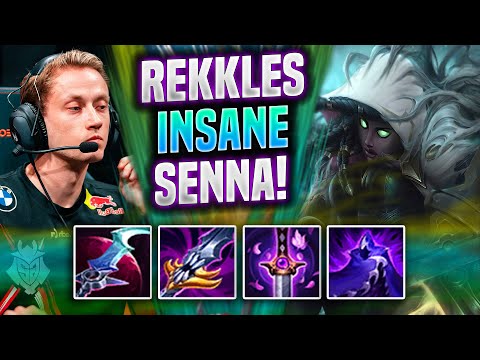 REKKLES IS INSANE WITH SENNA! - G2 Rekkles Plays Senna SUPPORT vs Zilean! | Patch 11.22