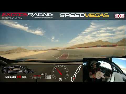 Mclaren 570 GT4 // SpeedVegas // 53 Second Best Lap