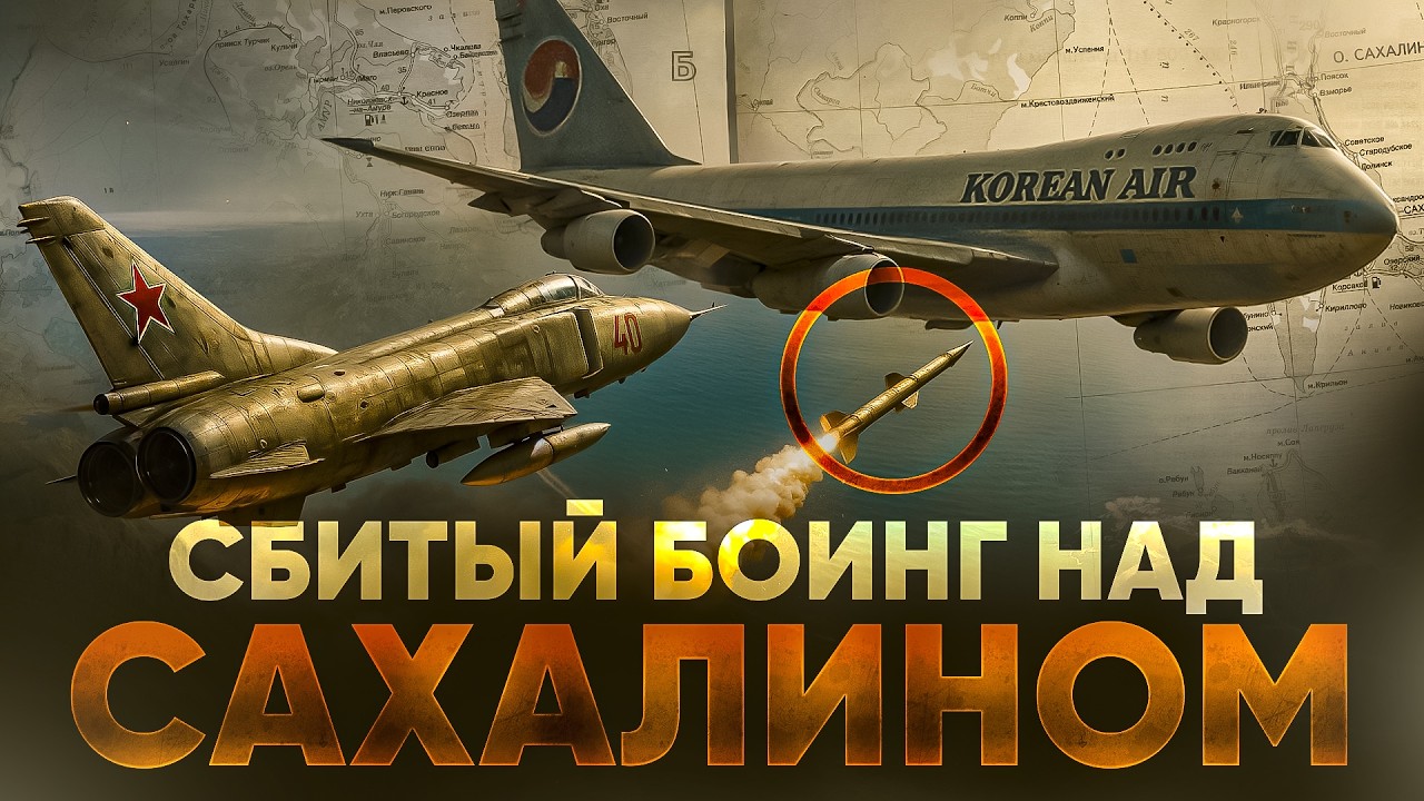 Сбитый Боинг-747 над Сахалином. 1 сентября 1983 года.