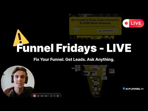 Funnel Fridays - Live funnel reviews, lead magnet ideas & LinkedIn post audits