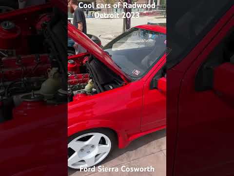 Thumbnail for Cool cars of Radwood Detroit 2023. Ford Sierra Cosworth #ford #fordsierra #cosworth by Cosworth