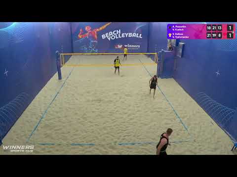 12:50 A. Pasazhin / V. Kushch - V. Kelbas / V. Tyshchenko 12.10.2022 | Winners Beach Volleyball