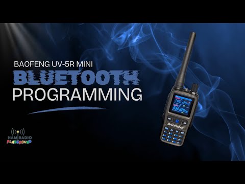 NO CABLES NEEDED! Baofeng UV-5R Mini Bluetooth Programming with Ola Radio App