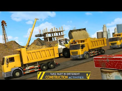 Stickman City Construction Excavator Simulator| Android/IOS Gameplay