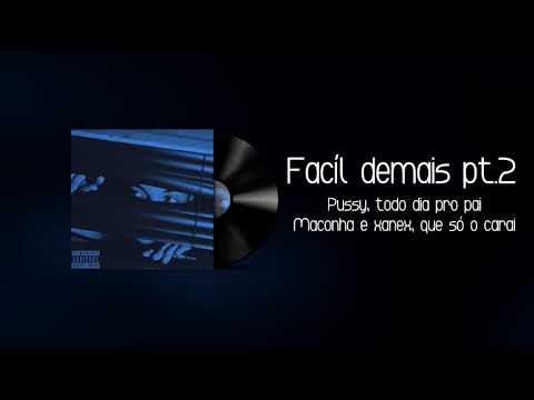 OG Thug - Facil Demais pt.2 [Prod. Hórus Beatz] (Lyric Video)