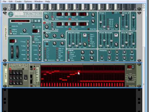 Propellerhead Reason 4 Tutorial Matrix and RPG-8 Arpeggiator