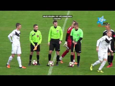 MLKS Krajna Sępólno Krajeńskie - LKS Kamionka Kamień Krajeński (3:1), 27.10.2018 r.