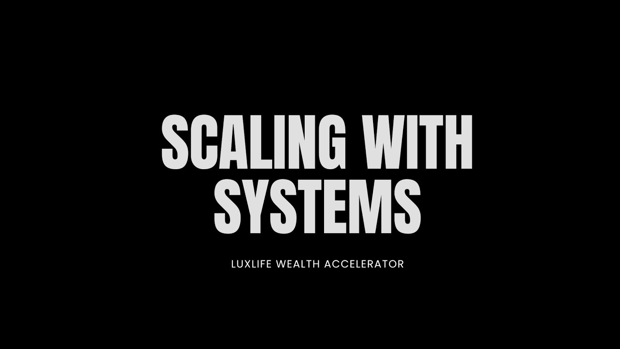 Scaling With Systems