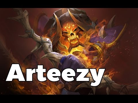 EG.Arteezy Pro Clinkz Carry Rank MMR Game