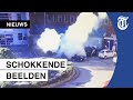 Hier explodeert taxi bij aanslag Liverpool