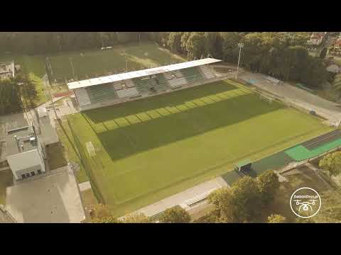 Stadion Wisłoka Dębica z Drona | | debickidron.pl