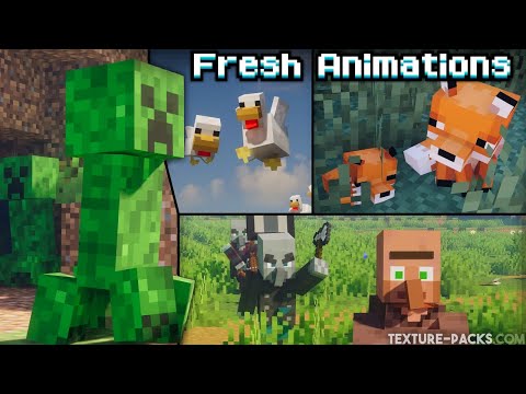 Fresh Animations 1.18/1.18.2 Texture Pack Minecraft