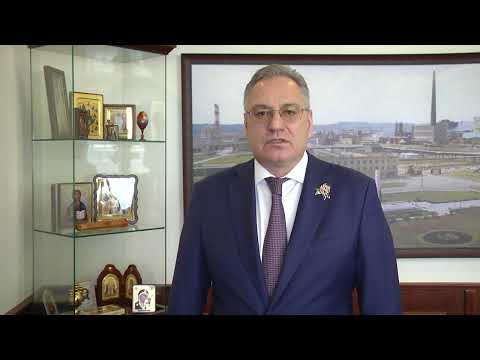 Поздравление с Днем Победы директора ПАО 'СУМЗ' Багира Абдулазизова