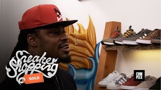 Marshawn Lynch Goes Sneaker Shopping With Complex