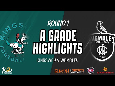 Kingsway v Wembley Highlights | Round 1, 2021 | A Grade PFL