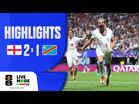 Inglaterra 2-1 RD Congo (WC 2026)