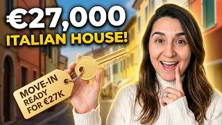 Buying a Move in READY house in Italy for only €27,000: Full Tour!