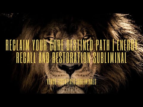 Reclaim Your Core Destined Path (Cancel Forced Exchange) | Energy Recall and Restoration Subliminal