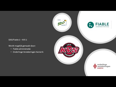 SDO/Fiable 1 - KVS/Maritiem 1