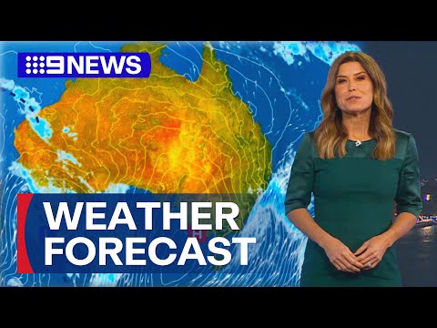 Australia Weather Update: Showers and a possible storm along the East Coast | 9 News Australia