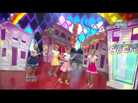 110108 Secret - Shy Boy / Music Core