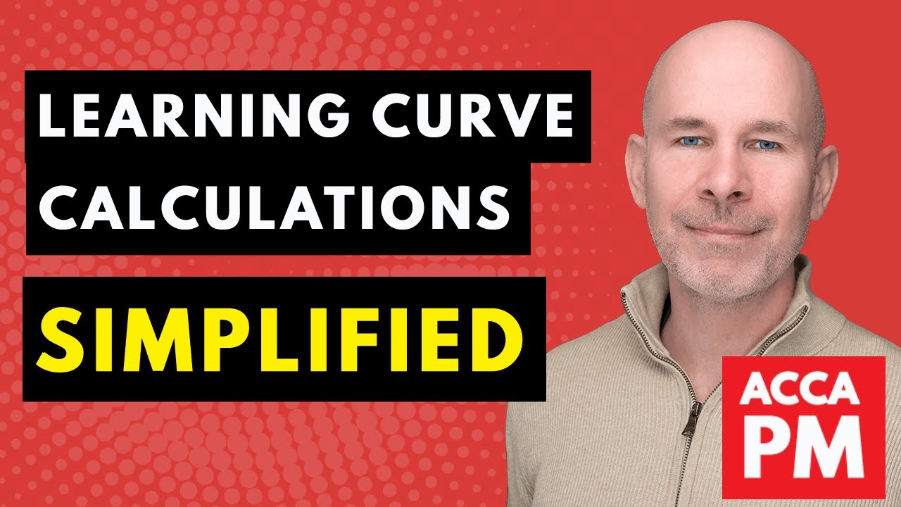 Learning Curve SIMPLIFIED | ACCA Paper PM | Understand the Learning Curve and solve 2 Questions