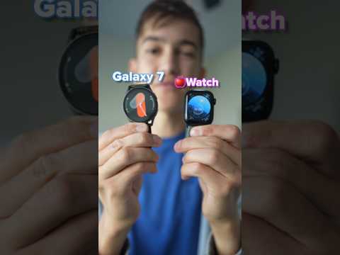 Apple vs Galaxy Watch🤔