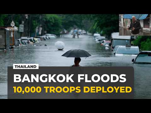 More than 10,000 troops deployed as flooding swamps Bangkok