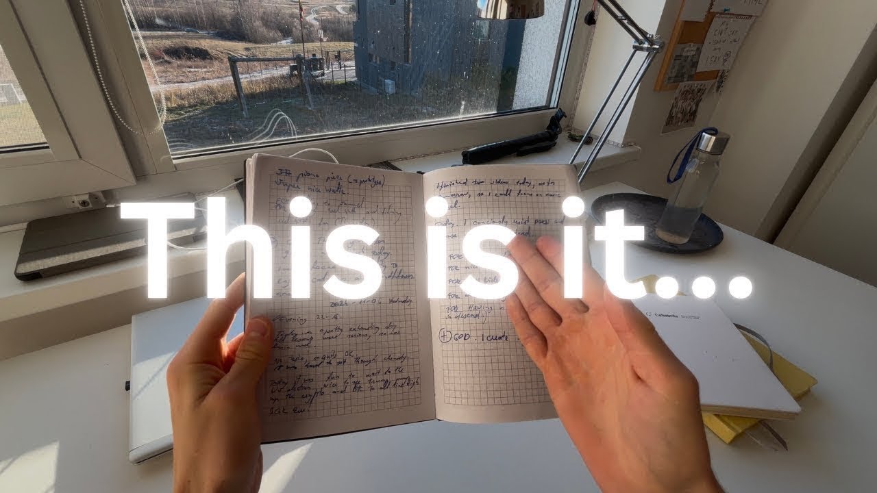 Journaling method that solved my procrastination.