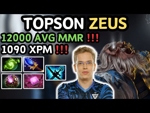 🔥 TOPSON ZEUS Midlane Highlights 7.37c 🔥 Master Tier Godson - Dota 2