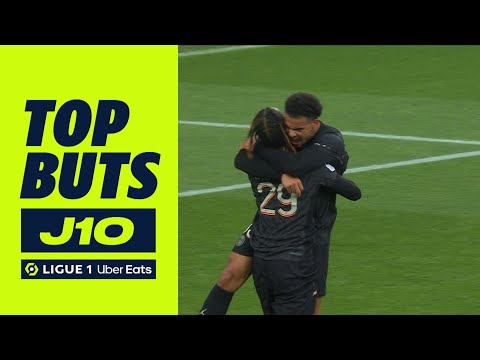 Top buts 10ème journée - Ligue 1 Uber Eats / 2023-2024