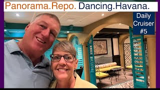 Vlog #5 Havana Bar Fun on the Carnival Panorama Repositioning 25-day Singapore to Long Beach